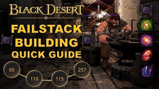 💯 BDO  My Failstack Building Methods  Quick amp Simple Guide [upl. by Ehcram]