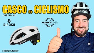 Casco de ciclismo con sistema MIPS  HE ACE de SIROKO [upl. by Atiruam]