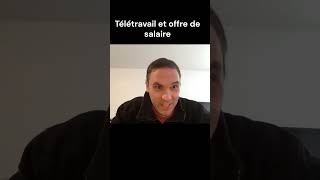 Télétravail et offre de salaire 😂 [upl. by Aleetha]