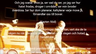 Aki feat Kapten Röd  När Solen Går Ner Lyrics [upl. by Daniell]