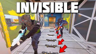 USING INVISIBLE STRATS in SIEGE New Blood [upl. by Alokin]