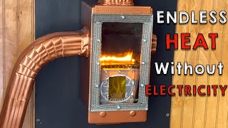 ENDLESS Heat for Your Home WITHOUT Electricity [upl. by Blalock705]