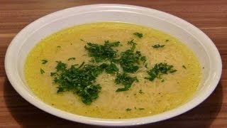 HühnersuppeHühnerbrüheHühnerfondganz einfach selbst gemachtNudelsuppe kochen [upl. by Anaitsirc]