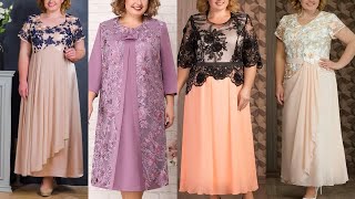 Ideas de vestidos de cóctel de encaje de talla grande para mujeres mayores de 50 años [upl. by Sunev]