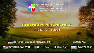 TĨNH NGUYỆN HÀNG NGÀY  Thứ Ba 17092024  Chủ đề SÁCH MÁC phần 7 [upl. by Russon617]