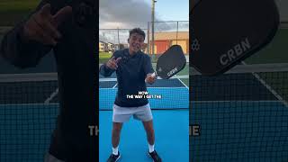 How To Hit A Misdirected Forehand Attack 🎯🔥🏓🎬 tannerpickleball [upl. by Abigael]