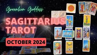 SAGITTARIUS TAROT quotBREAKTHROUGH HAPPINESS AND ABUNDANCEquot OCTOBER 2024 [upl. by Tallula]