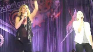 Sugarland and Sara Bareilles  Come On Eileen Cover  Atlanta GA 102211 [upl. by Leighton]