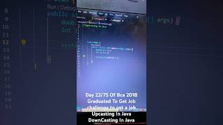 what is upcasting in java in english java shorts upcasting downcasting in java downcasting [upl. by Bebe]