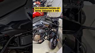 2024 Husqvarna Svartpilen 401 Spotted in India 🔥🔥🔥  BikeWale shorts [upl. by Anselmi]