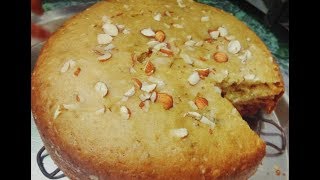 Dates cake recipe  कड़ाही में बनाये खजूर का केक [upl. by Adiuqram]