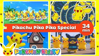 I Love Pikachu and Eevee More and More  Pokémon Song  Original Kids Song  Pokémon Kids TV [upl. by Olihs]