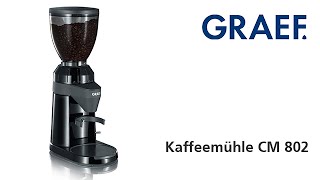 Graef Kaffeemühle CM 802 [upl. by Luana]