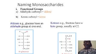 BIOCHEMISTRY SIMPLIFIEDMonosaccharides PARTOne [upl. by Ahar]