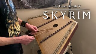 Skyrim Ancient Stones  Hammered Dulcimer Cover [upl. by Takeo831]