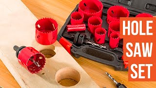 7 Best Hole Saw Set [upl. by Naugal]