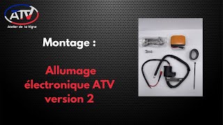 Montage allumage électronique ATV version 2 [upl. by Rod]