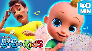 Johny Johny Yes Papa  S4EP26 Dance Along Super Mix  LooLoo Kids Songs for Kids [upl. by Aluap]