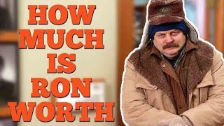 How Much is Ron Swanson Worth [upl. by Sillsby494]