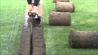 Mini Trencher Handheld Fast Trenching [upl. by Ahsinroc]