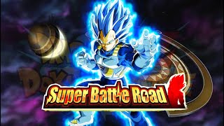 POWER TO KEEP PROMISES INT LR SS GOD SS EVOLVED VEGETA VS REPS OF UNIVERSE 7 SBR DBZ DOKKAN BATTLE [upl. by Lhok]