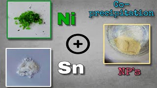 Synthesis of Nickel doped Tin Oxide NiSnO2 NPs series by Coprecipitation tech Full Experiment [upl. by Stallworth]