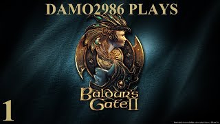 Lets Play Baldurs Gate 2 Enhanced Edition  Part 1 [upl. by Hcnarb199]