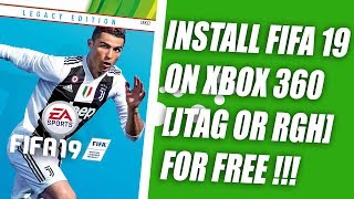 HOW TO INSTALL FIFA 19 ON XBOX 360 JTAG OR RGH FOR FREE MUST WATCH [upl. by Infeld]