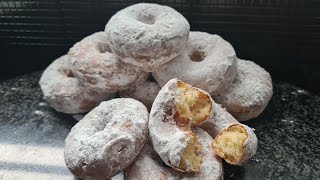 Powdered Sugar Donuts [upl. by Alohs]