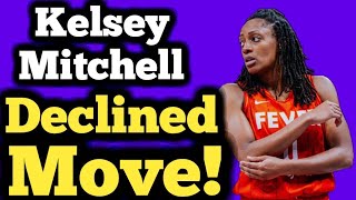 Kelsey Mitchell Decline a Move to Leave Indiana Fever and Will be With Caitlin Clark Next Season [upl. by Ramah]