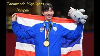 Panipak Wongpattanakit best kicks  taekwondo highlights [upl. by Tare989]