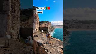 Nazaré Portugal 🇵🇹 nazare nazareportugal shorts travel [upl. by Rentschler]