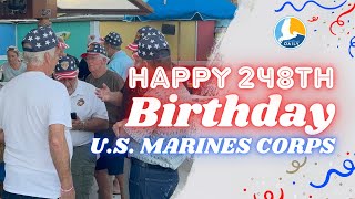 248th Marine Corps Birthday Party in Sebastian FL [upl. by Viole]