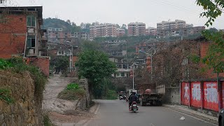 4K China Village walking Xindian Village by the Yachi River Qingzhen Guizhou [upl. by Kepner82]