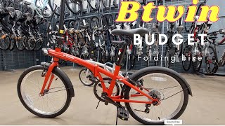 Budget Folding Bike  20 inch Btwin Folding bike  Decathlon Philippines [upl. by Endo377]