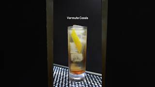 Vermute Cassis Cocktail  Faz Drink [upl. by Lledraw]