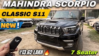 2024 Scorpio Classic S11 Top Model Walkaround  Scorpio Classic 7 Seater  Review with Aryan [upl. by Nehepts]