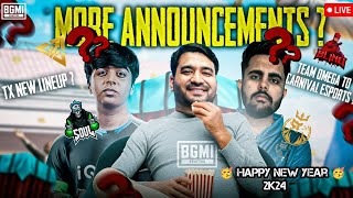 GAMEZO TALKS🎙️NAYA SAAL NAYI ANNOUNCMENT 🥳 MORE OPPORTUNITIES WAITING bgmilive live [upl. by Arta]