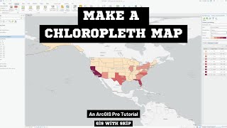 Make a Choropleth Map in ArcGIS Pro [upl. by Willette]