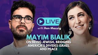 Mayim Bialik and Hen Mazzig on being Jewish in America Israel and Bridging Americas Divides [upl. by Aggy]