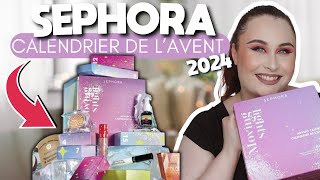 CALENDRIER DE LAVENT SEPHORA COLLECTION 2024  ON OUVRE TOUT [upl. by Nywrad15]