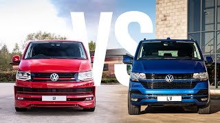 VW T6 vs T61 – Whats Different  Leighton Vans [upl. by Kluge]