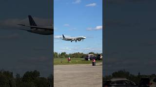 Porter Embraer E195 E2 arriving into Ottawa YOW aviation e2 aircraft brazil planespotter [upl. by Hoffert]