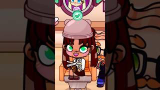 ASMR Hairdresser and coffee ☕️ avatarworld pazu tocaboca [upl. by Aguste534]