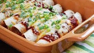 Skinny Chicken Enchiladas  Weight Watchers [upl. by Castorina]