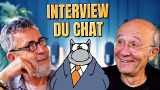 Comment créer un personnage iconique  Interview de Geluck et du Chat 🐱 [upl. by Deery]