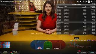 BACCARAT SESSION  3 DAYS OF WINNING IN A ROW [upl. by Joliet]