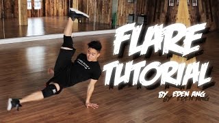 Bboy Tutorial I HOW TO FLARE I Different Way of Learning Flare I by EDEN ANG with BAHASA SUBTITLE [upl. by Mcgruter]