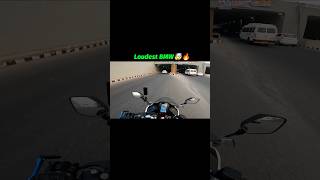 Loudest BMW G310RR in India🏍️🤯 motovlog rider biker loud exhaust bike bmw bikelover [upl. by Terle]