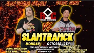 Corey Saint Vs Aren Daniel Norman Ring Of Champions Hamtramck Michigan October 14th 2024 [upl. by Macdermot]